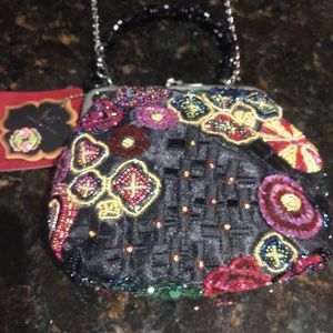 Beaded Evening Shoulder Bag